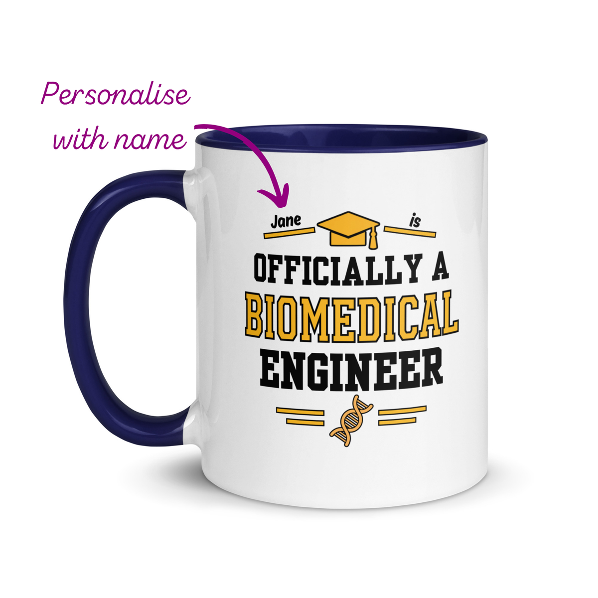 Personalised Aerospace Engineer Graduation Mug | Aerospace Engineering Graduate Gift