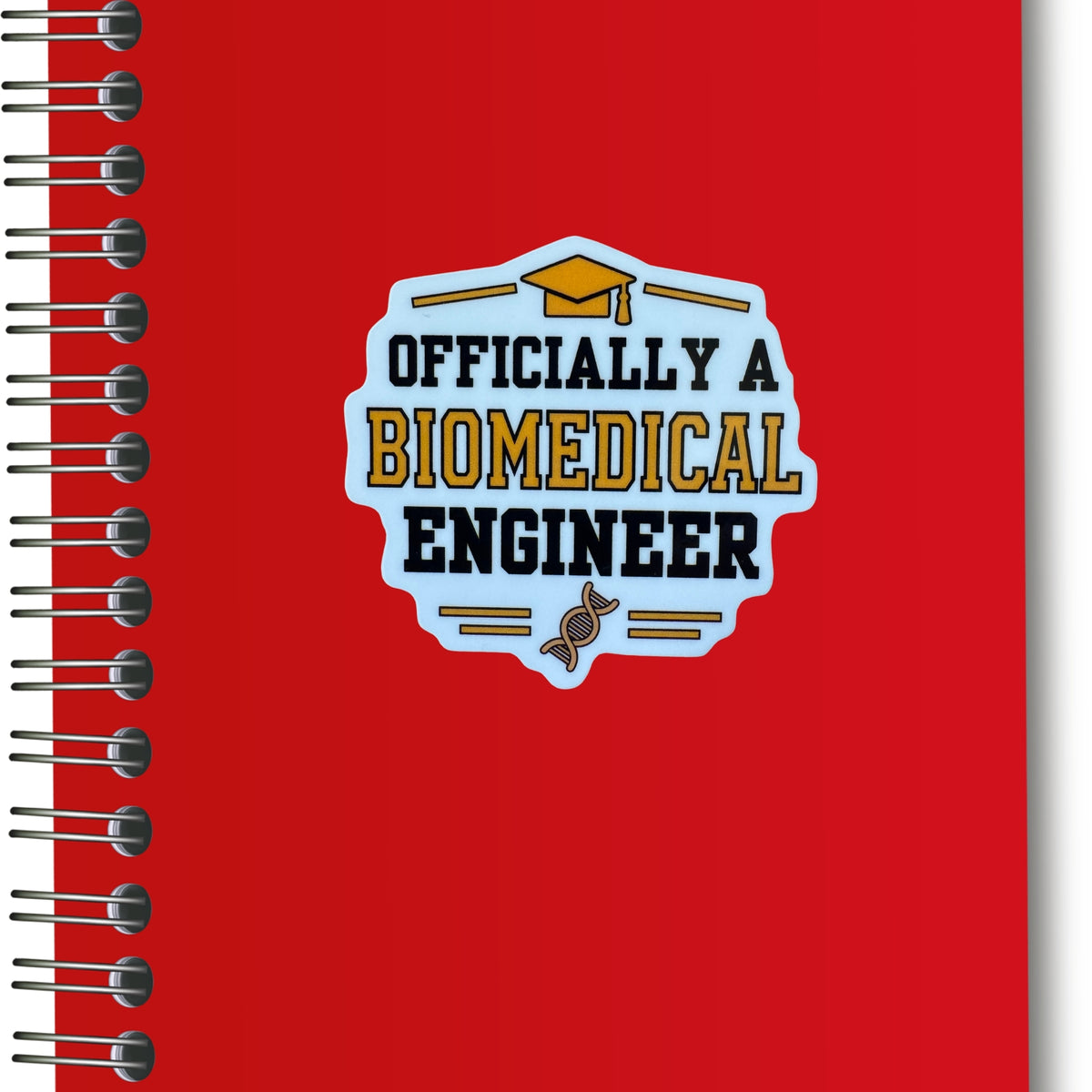 Officially a Biomedical Engineer Graduation Sticker | Biomedical Engineering Graduate Gift