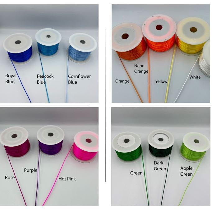 Stainless Steel Hex Nut Hardware Friendship Bracelet in variety of colours