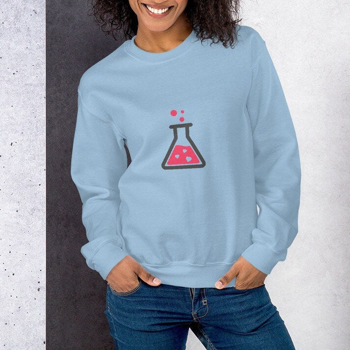 Love Potion Valentine Science Sweatshirt