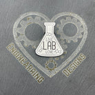 Science Enamel Pin. Live, Lab, Love Badge