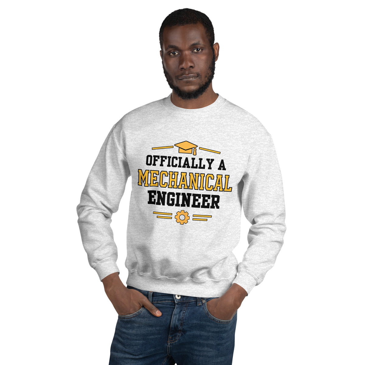 Mechanical Engineer Graduation Sweatshirt | Officially a Mechanical Engineer Gift