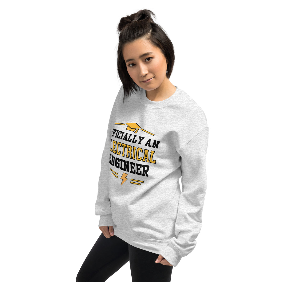 Electrical Engineer Graduation Sweatshirt | Officially an Electrical Engineer Gift