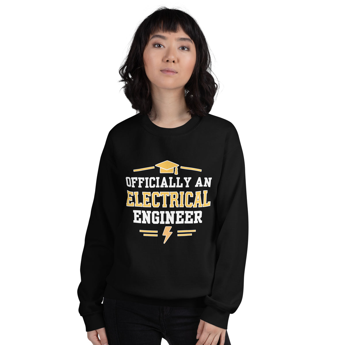 Electrical Engineer Graduation Sweatshirt | Officially an Electrical Engineer Gift