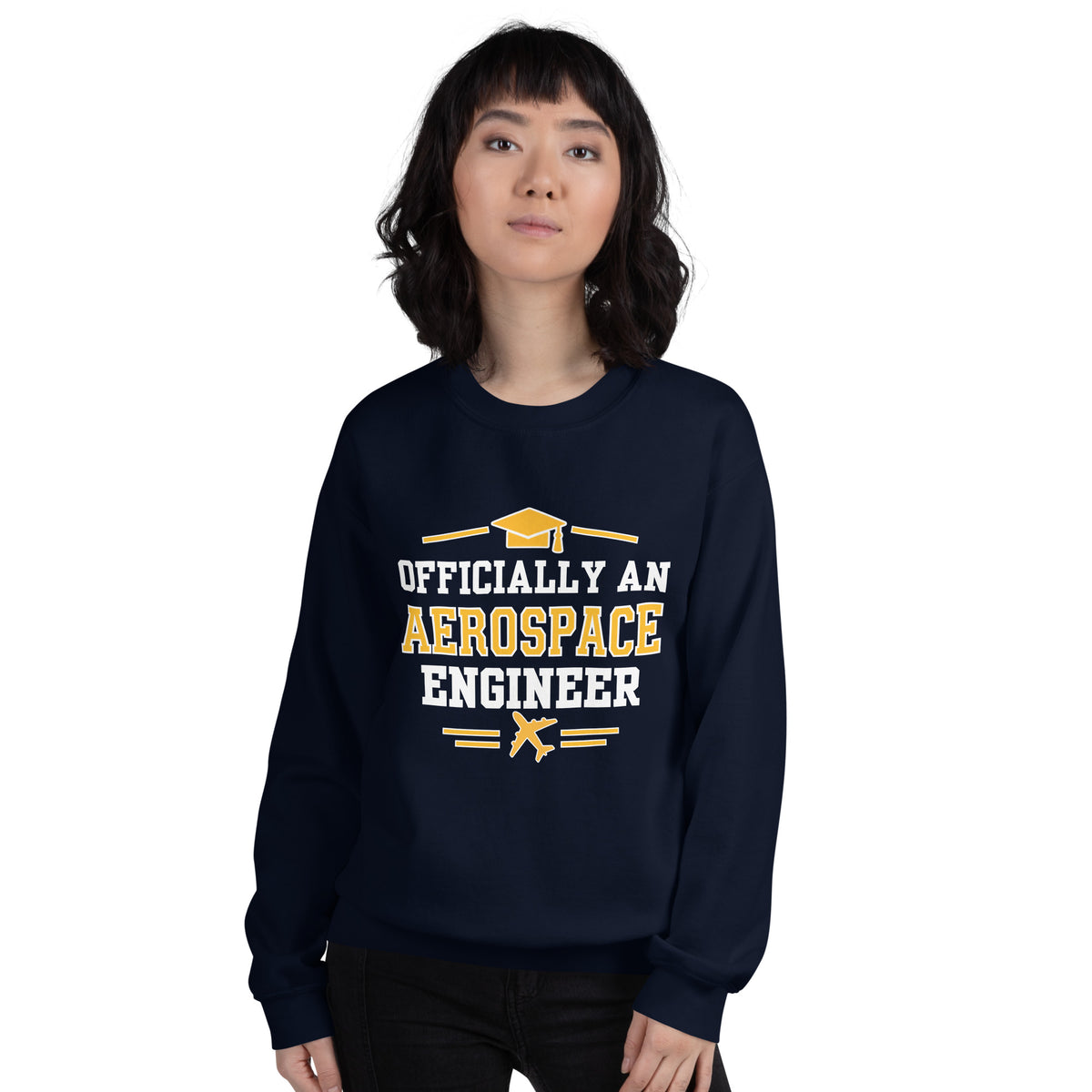 Aerospace Engineer Graduation Sweatshirt | Officially an Aerospace Engineer Gift