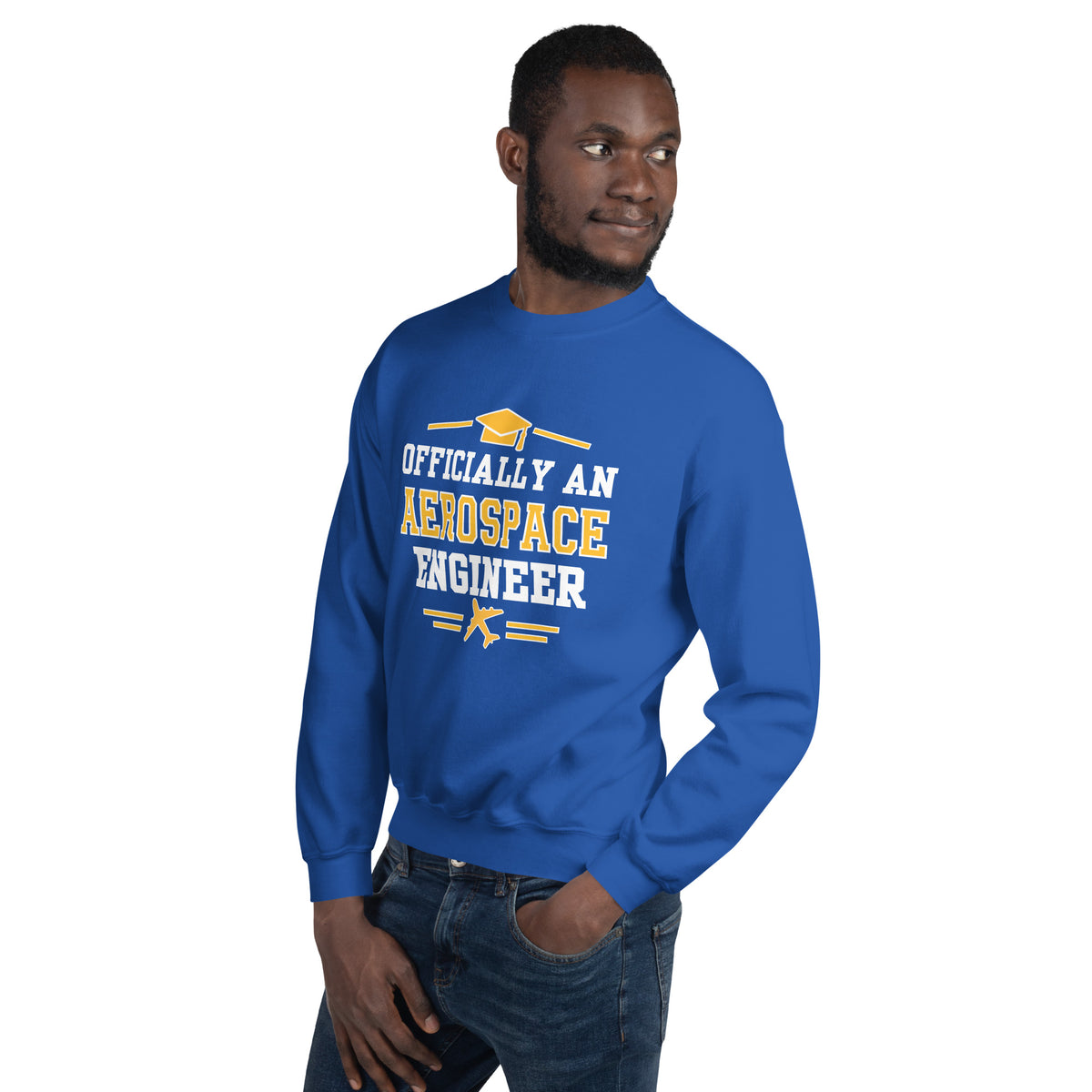 Aerospace Engineer Graduation Sweatshirt | Officially an Aerospace Engineer Gift