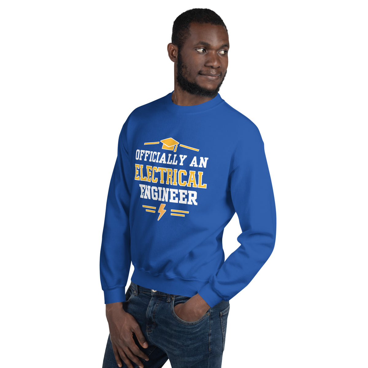 Electrical Engineer Graduation Sweatshirt | Officially an Electrical Engineer Gift