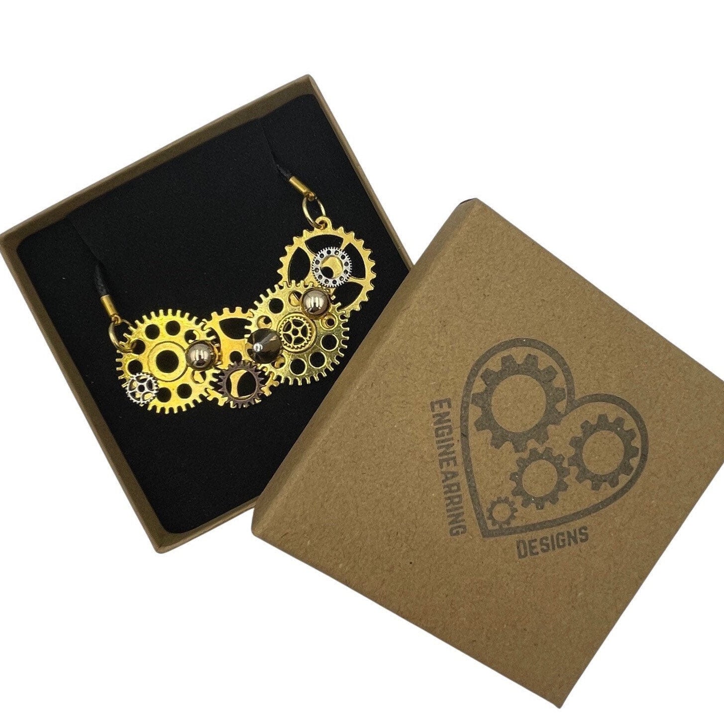 Gear and Rivet Unique Steampunk Handmade Necklace