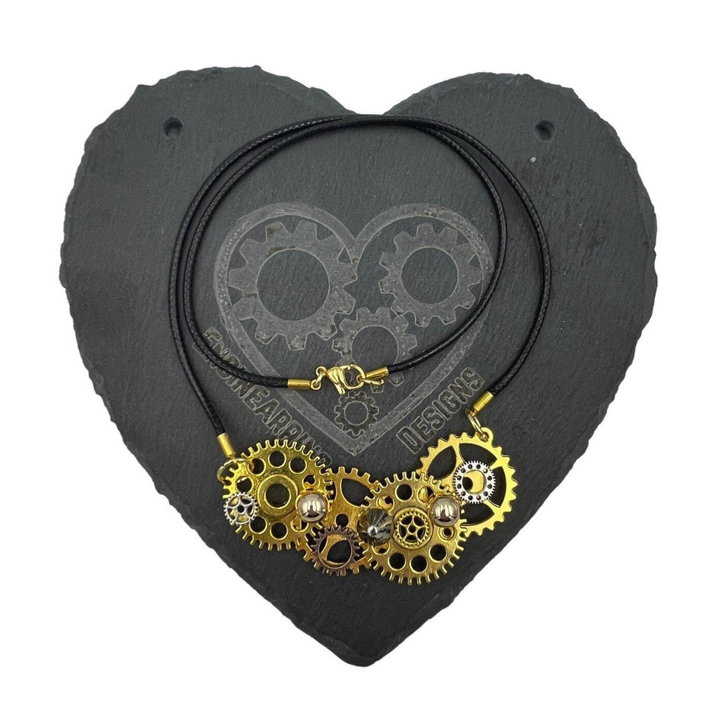 Gear and Rivet Unique Steampunk Handmade Necklace