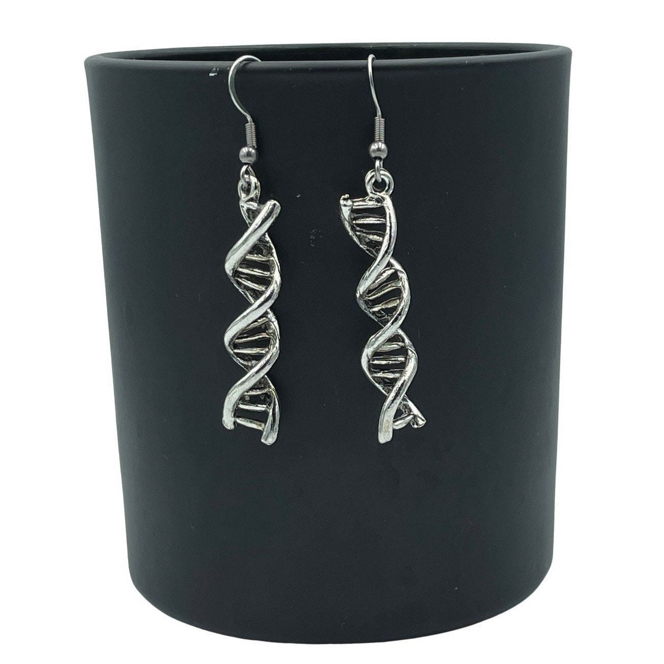 DNA drop Double Helix Earrings