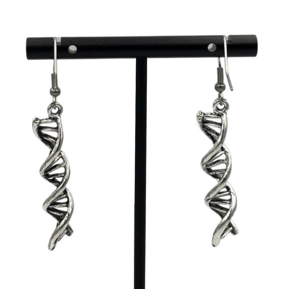 DNA drop Double Helix Earrings