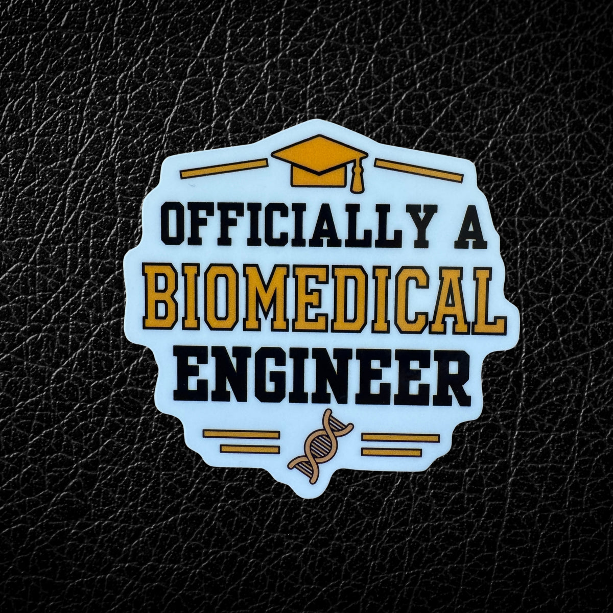 Officially a Biomedical Engineer Graduation Sticker | Biomedical Engineering Graduate Gift