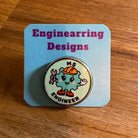 Ms Engineer Pin. Women and Girls in Science, Technology, Engineering, Maths. STEM Inspiration Badges