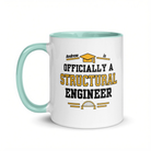 Personalised Structural Engineer Graduation Mug | Structural Engineering Graduate Gift Mint