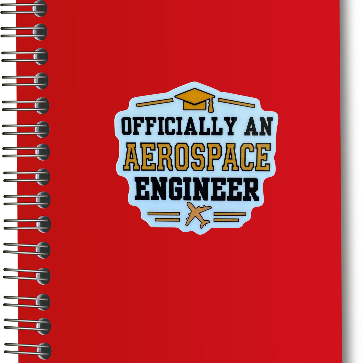 Officially an Aerospace Engineer Graduation Sticker | Aerospace Engineering Graduate Gift