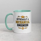 Personalised Mechanical Engineer Graduation Mug | Mechanical Engineering Graduate Gift Mint