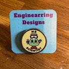 Ms Scientist Pin. Women and Girls in Science, Technology, Engineering, Maths. STEM Inspiration Badges