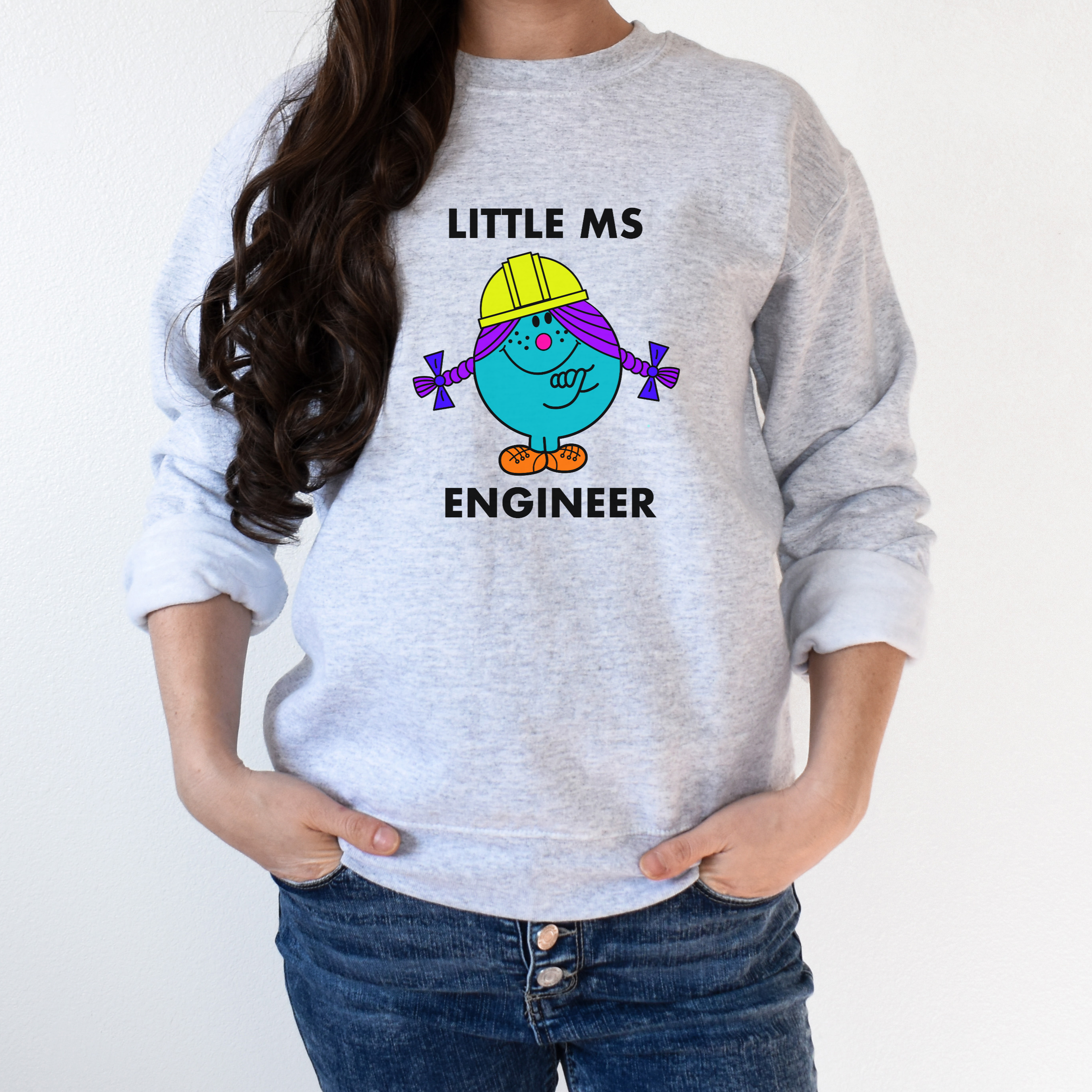 Ms Engineer Sweatshirt. Women in Engineering Top