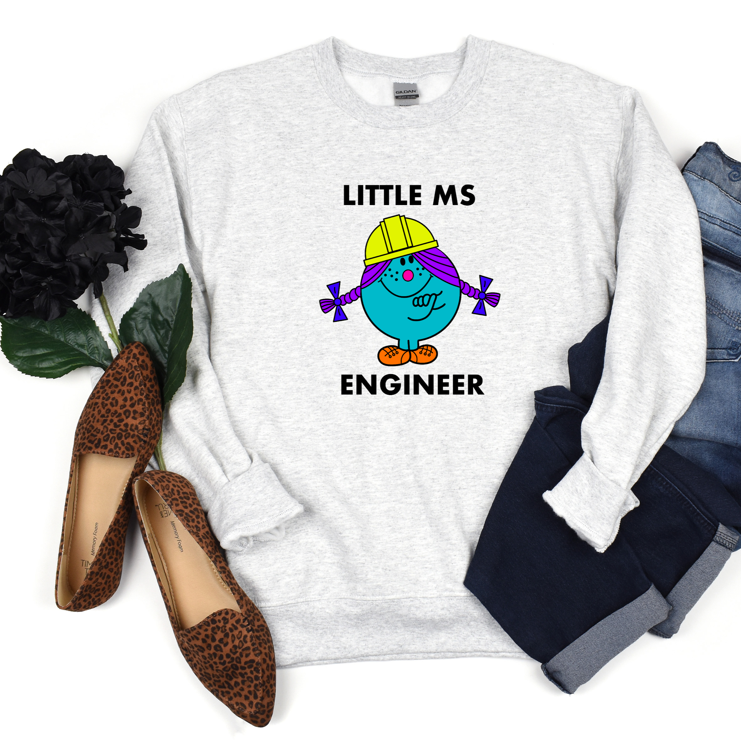 Ms Engineer Sweatshirt. Women in Engineering Top