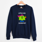 Ms Scientist Sweatshirt. Women in Science Top Navy