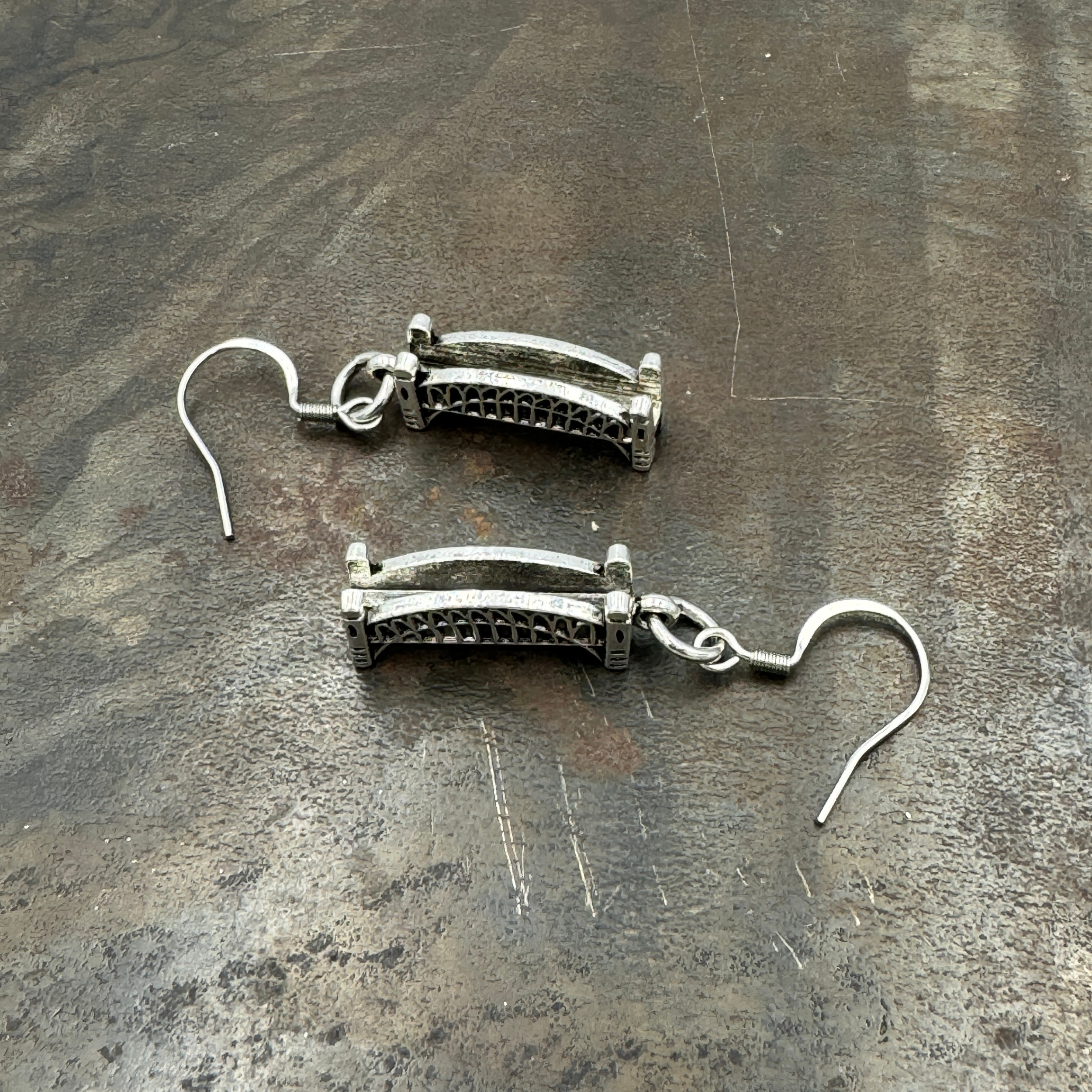 Bridge Engineer Earrings. Women in Civil or Structural Engineering Gift