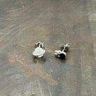 Tiny Astronaut and Planet Asymmetrical Stud Earrings. Stargazer and Space Lover Gift