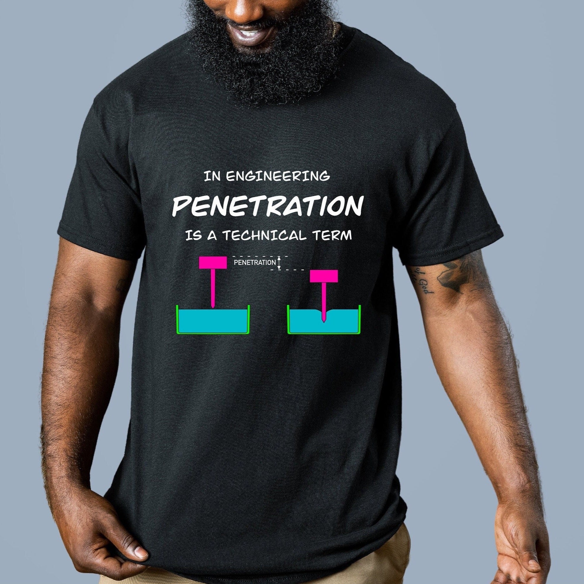 Penetration Testing Essential! Naughty Engineer T-shirt