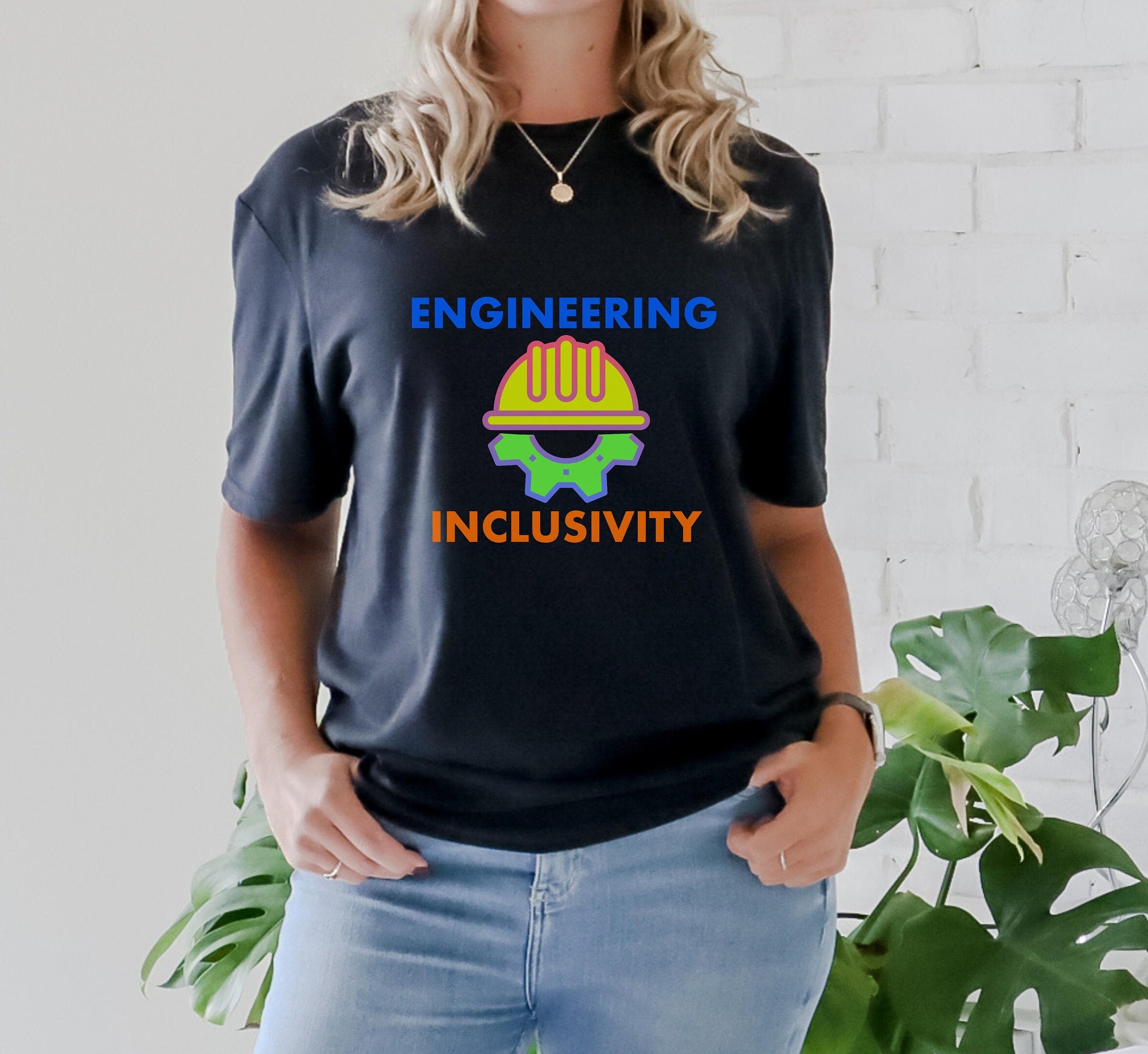 Inclusive Engineer T-shirt. Celebrate Inclusivity in Engineering