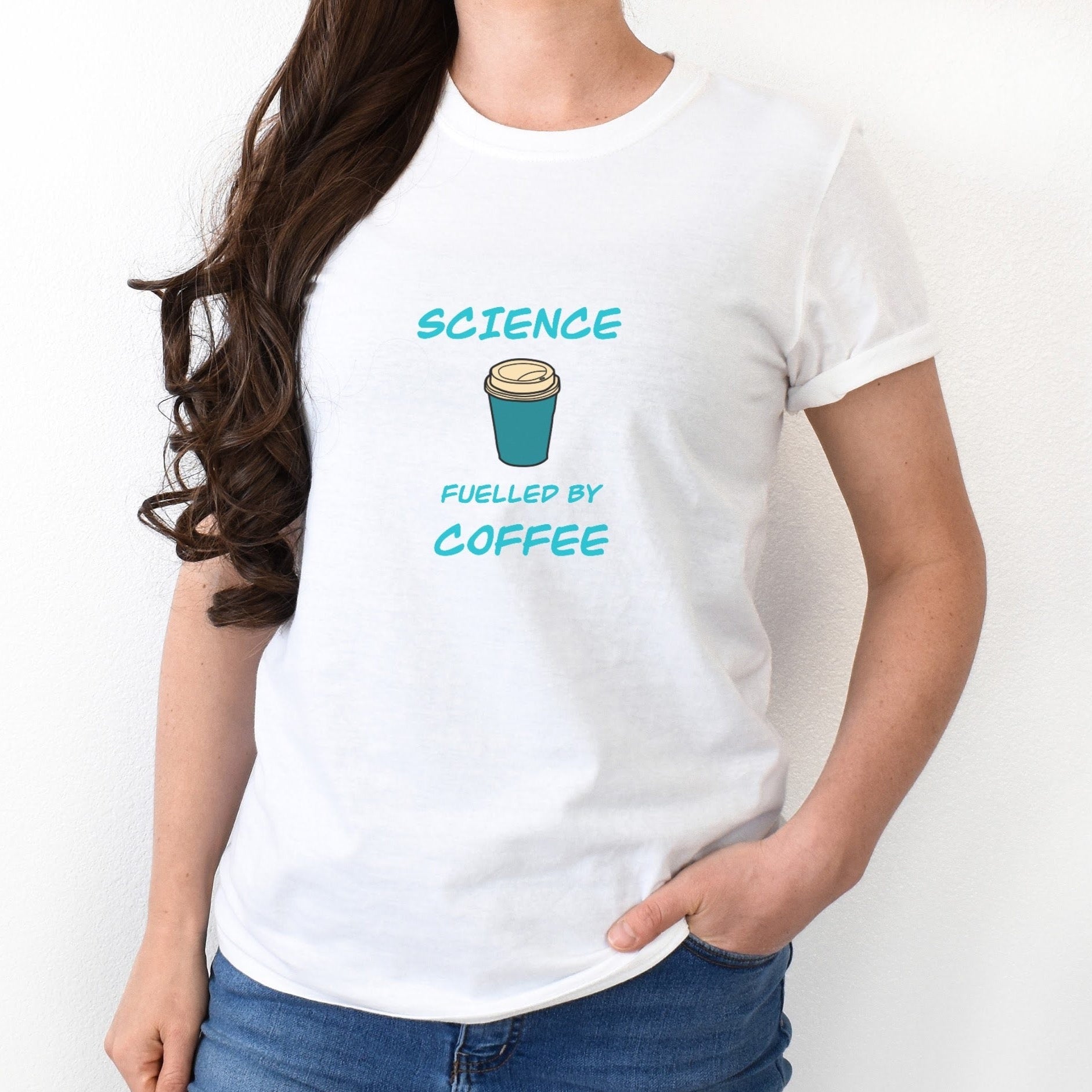 Science fuelled by Coffee T-shirt