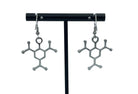 TNT Molecule Minimalist Geometric Earrings