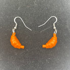 Croissant Earrings made with upcycled LEGO®