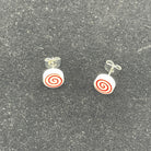 Lollipop Stud Earrings made with upcycled LEGO®