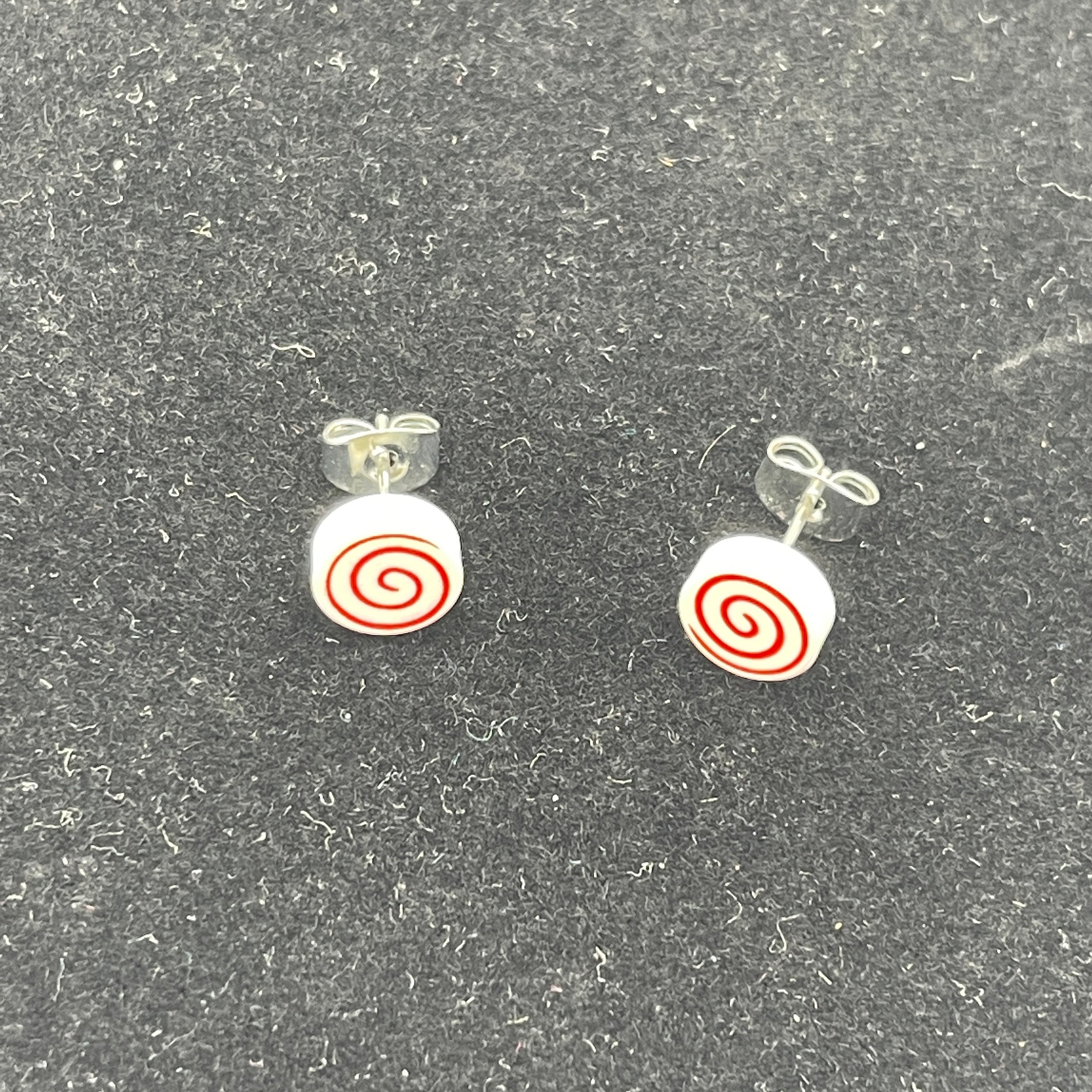 Lollipop Stud Earrings made with upcycled LEGO®