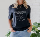 Engineering fuelled by Caffeine Original T-shirt. Caffeine Molecule Engineer Top