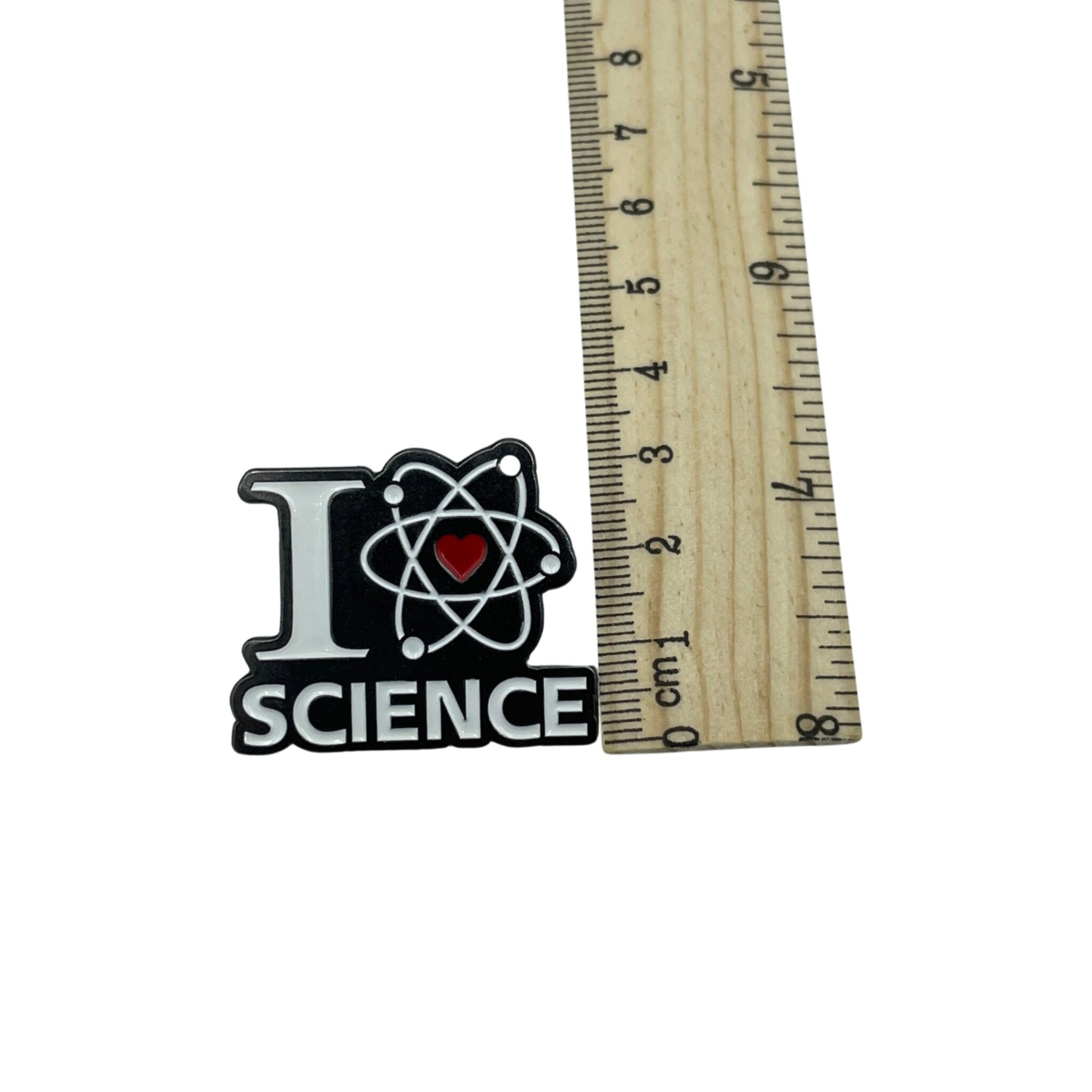 I Heart Science Enamel Pin Badge