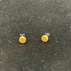 Waffle Stud Earrings made with upcycled LEGO®