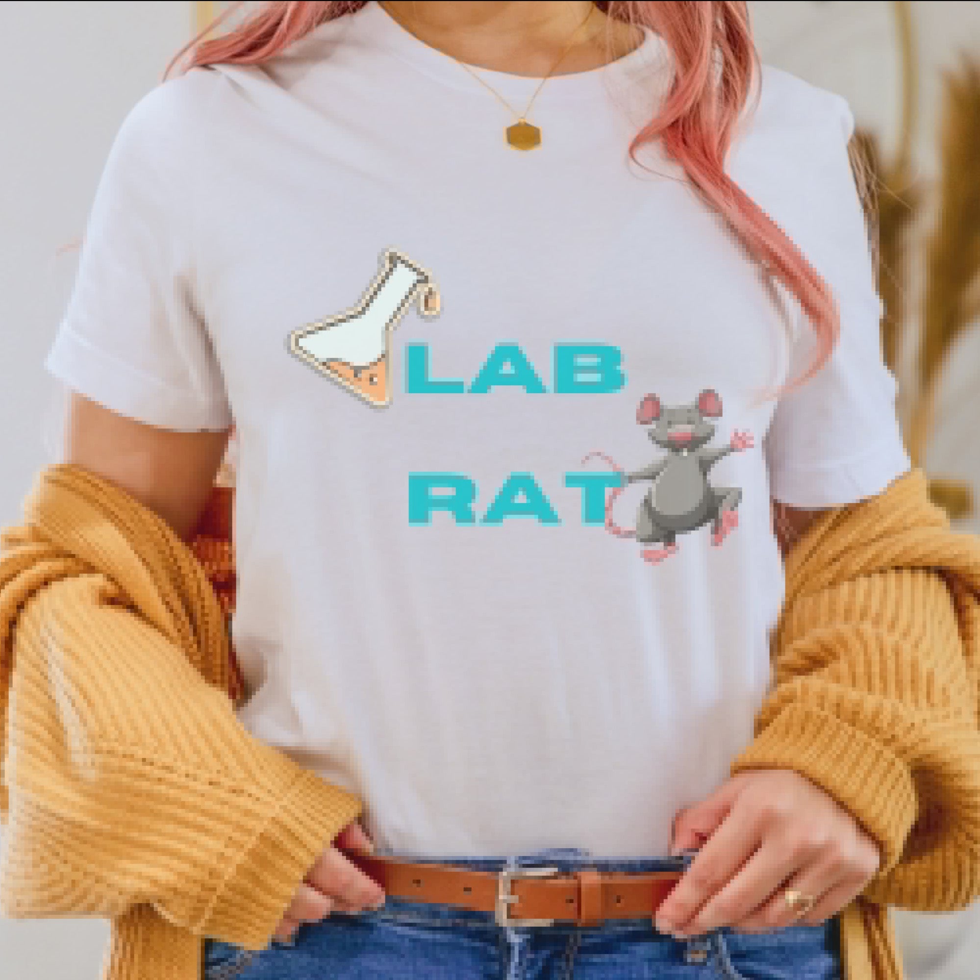 Lab Rat Scientist T-Shirt