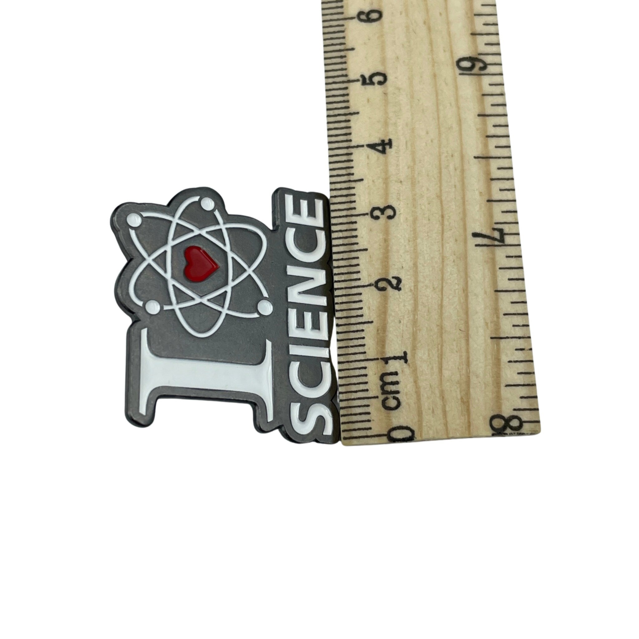 I Heart Science Enamel Pin Badge