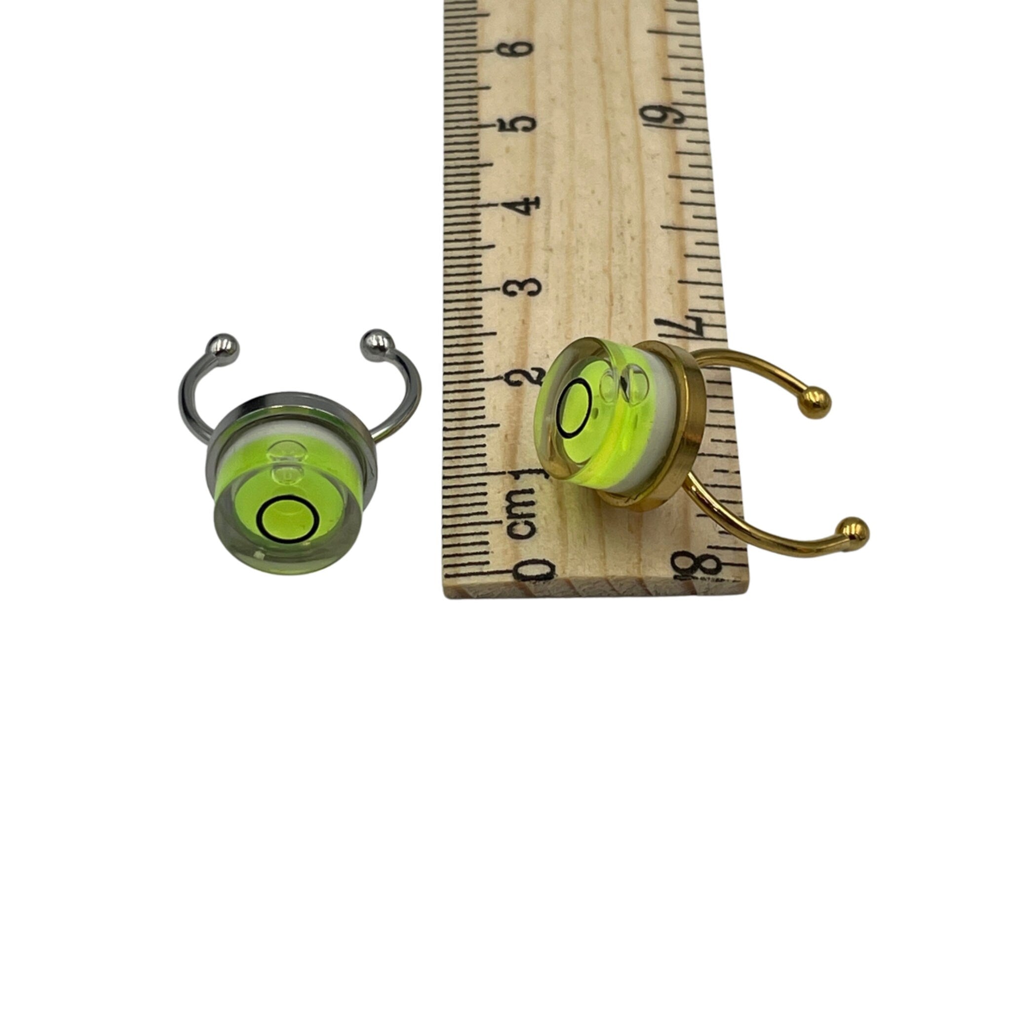 Round Functioning Spirit Level Ring