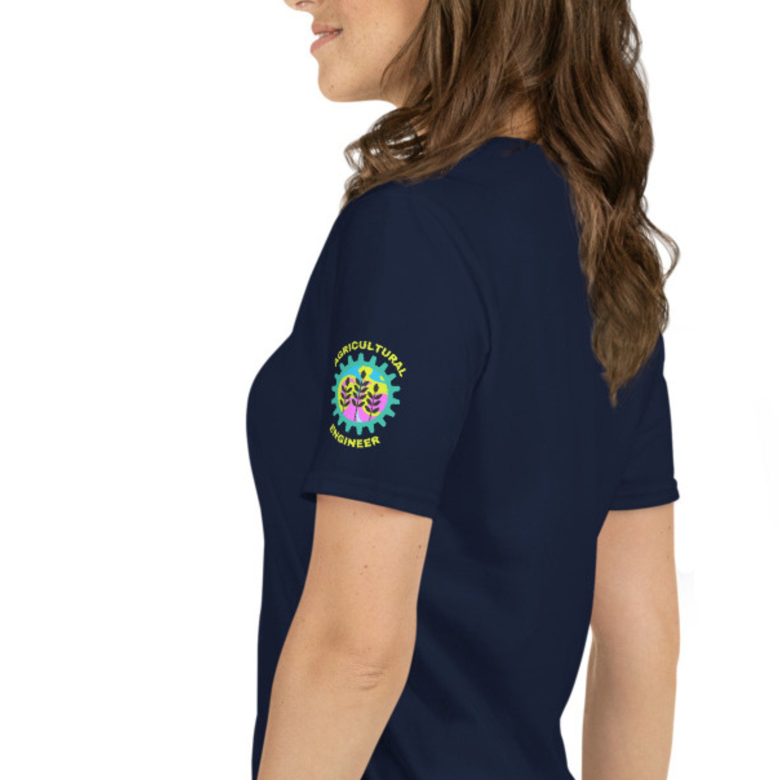 Agricultural Engineer Sleeve Print T-Shirt