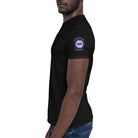 Aeronautical Engineer Sleeve Print T-Shirt Black