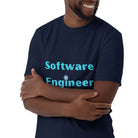 Software Engineer T-shirt. Software Engineering with cogs and binary code Top