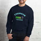 Engineer Loading Sweatshirt. Funny Engineering Graduation Top