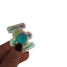 Little Ms Engineer Holographic Vinyl Sticker. STEMinist decal - Women and Girls Engineering