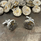 Steampunk Upcycled Vintage Watch Movement Cufflinks