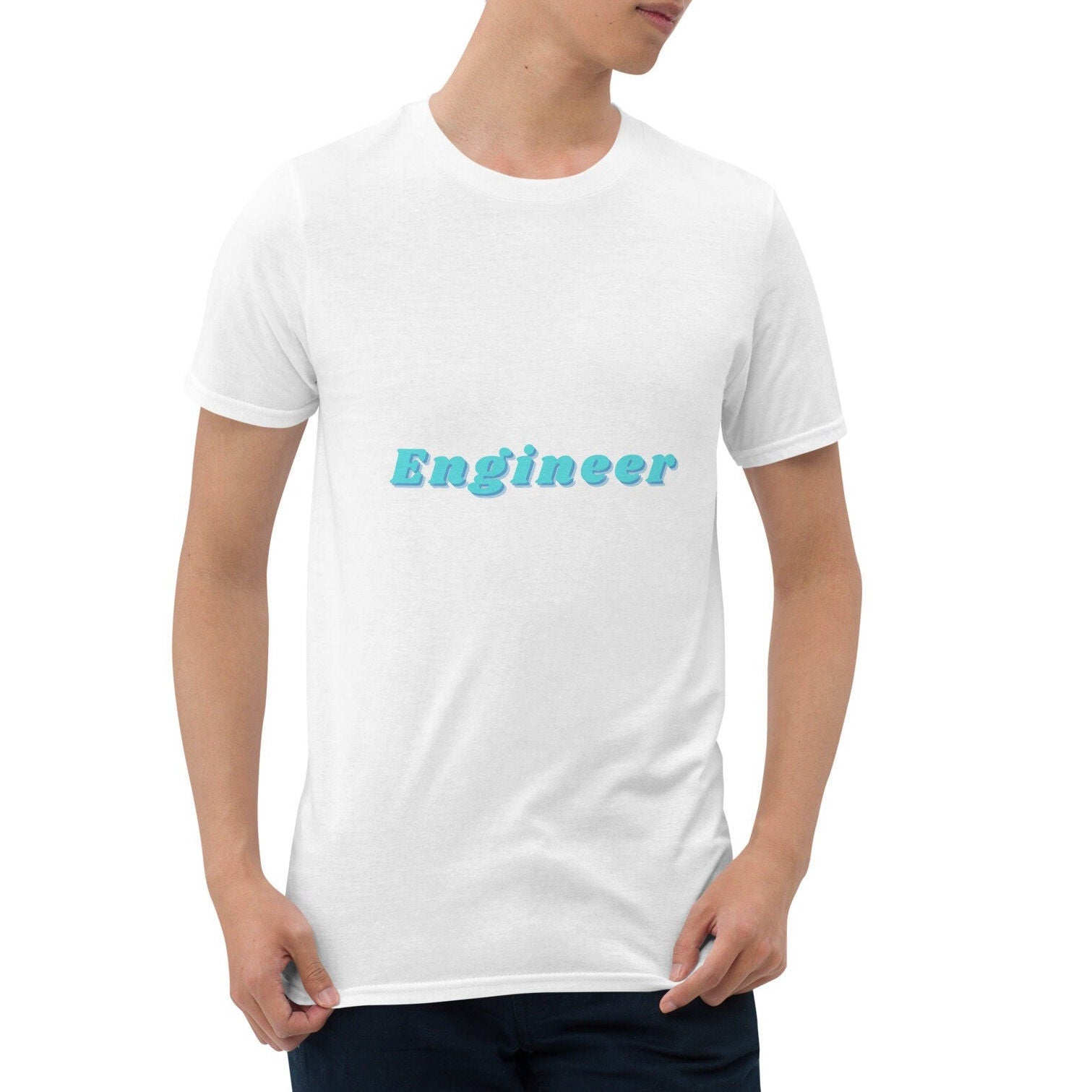 Funky Font Engineer T-shirt