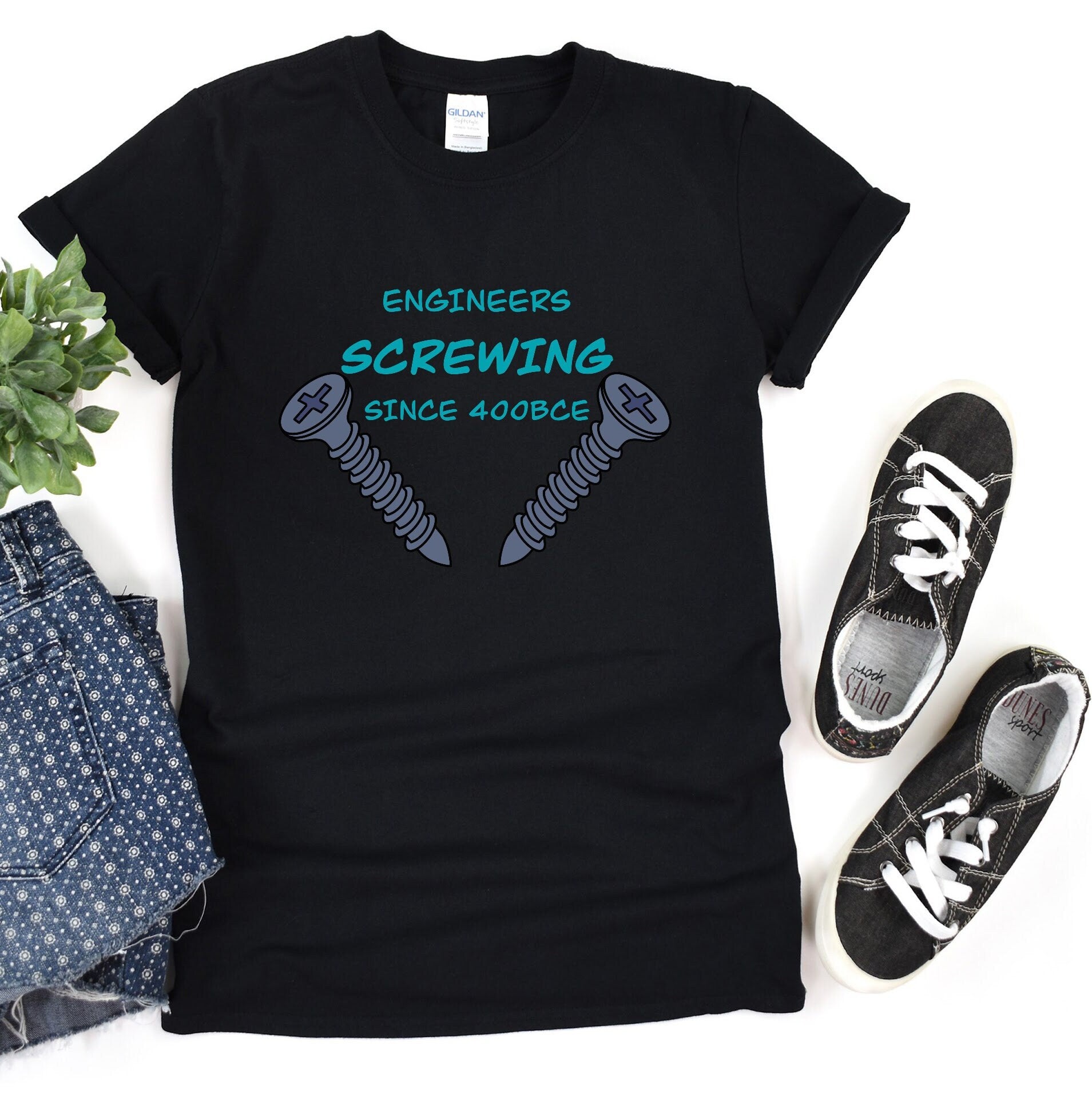 Engineers been Screwing forever! Naughty Engineer T-shirt