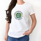 Engineering our World T-shirt. Celebrate Engineers with this Top