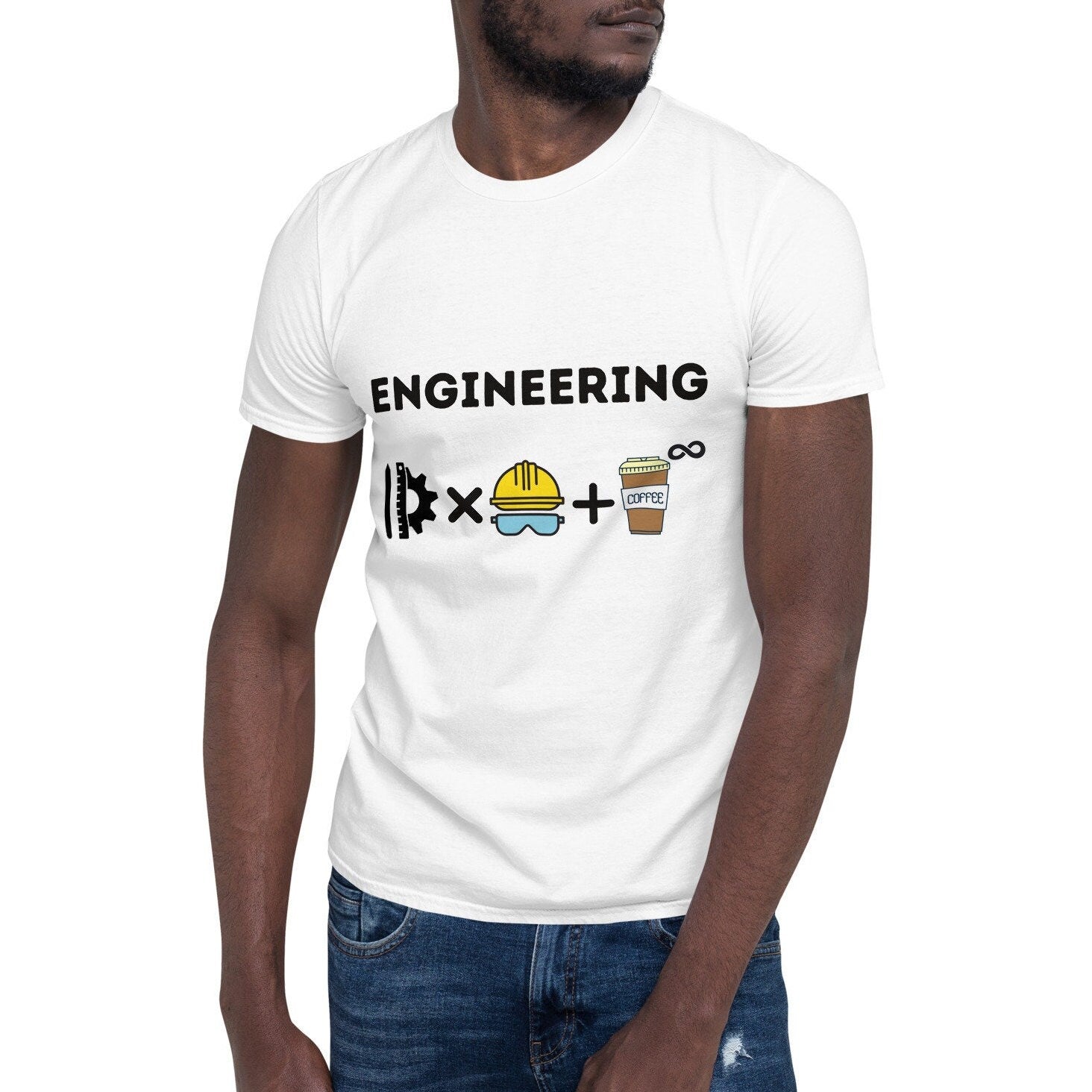 Innovation, hard work and coffee Funny Engineer T-shirt