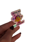 Little Ms Technology Holographic Vinyl Sticker. STEMinist decal - Women and Girls in Science, Technology and Engineering